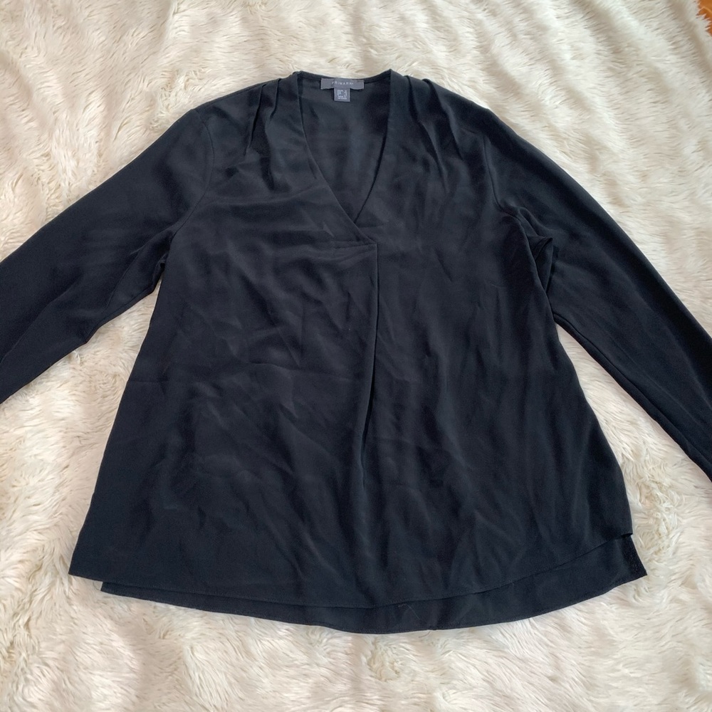 Long sleeve black top women’s business casual